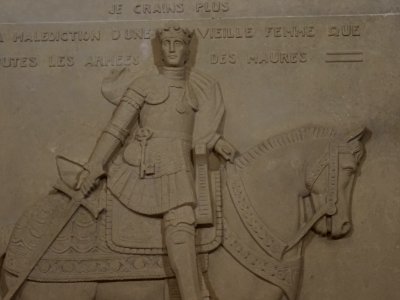 Bas-relief à l'intérieur de l'église Saint-Ferdinand-des-T… 