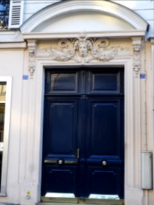 Porte au 25 ... , 17e arr., Paris 