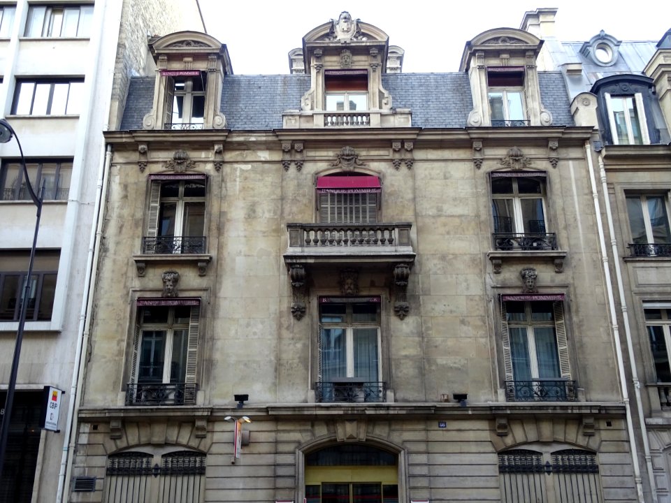 Immeuble, au 86 rue de Courcelles, 8e arr., Paris 