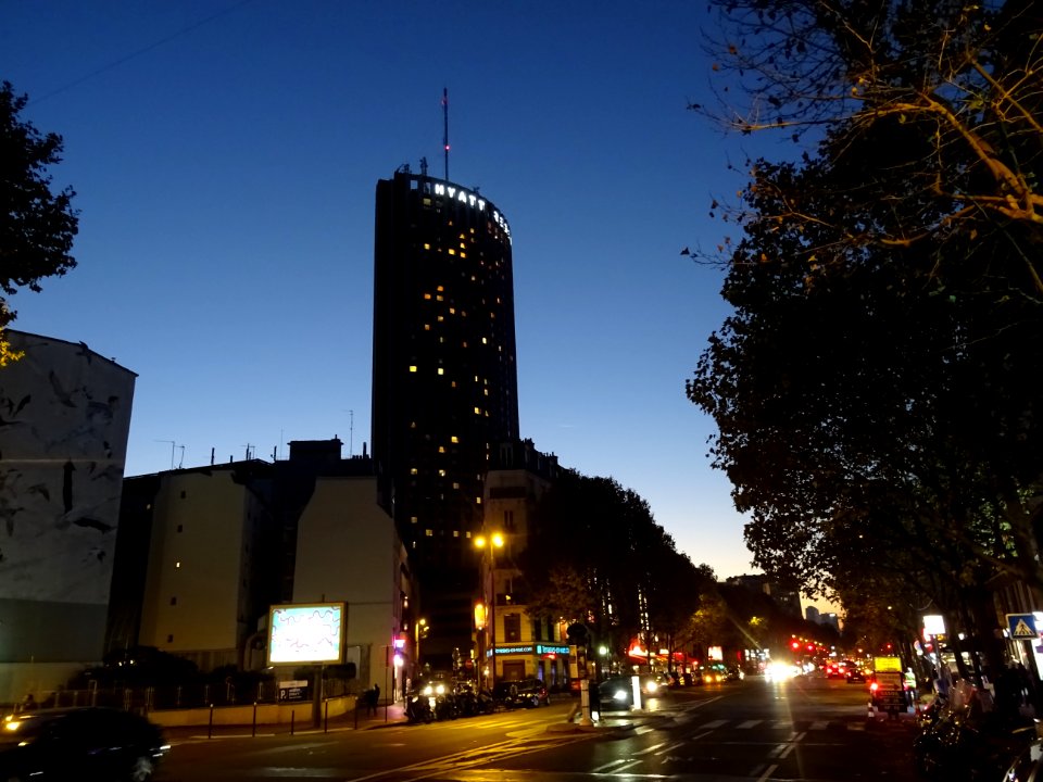 Hôtel Hyatt Regency, depuis l'avenue des Ternes, 17e arr.,… 