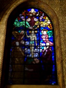 Vitrail, Eglise suédoise de Paris, 9 rue Médéric, 17e arr.… 