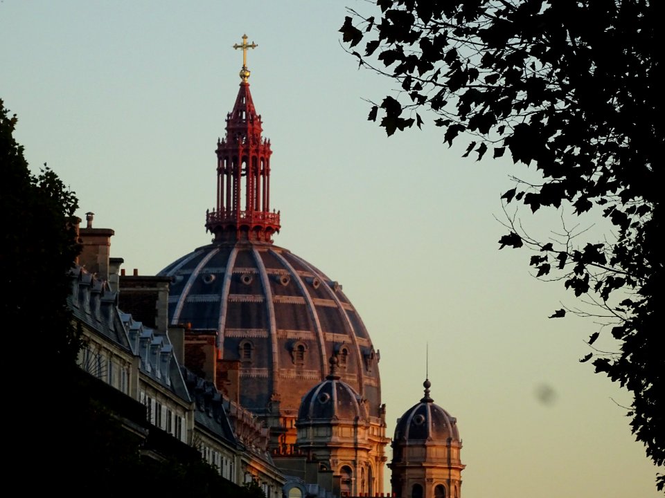 Eglise Saint-Augustin de Paris, vue du boulevard Malesherb… 