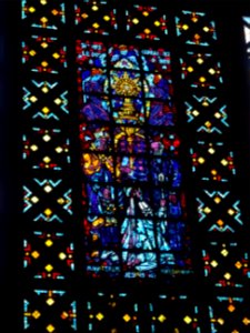 Vitrail, église Sainte-Thérèse de l'enfant Jésus, 62 rue d… 