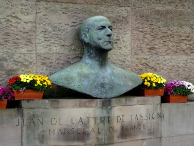 Buste de Jean de Lattre de Tassigny, Maréchal de France, 1… 