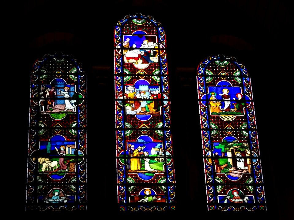 Vitraux, église Saint-Charles de Montceau, 22 bis rue Lege… 