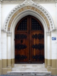 Porte de l'église Luthérienne de l'Ascension, Eglise Luthé… 