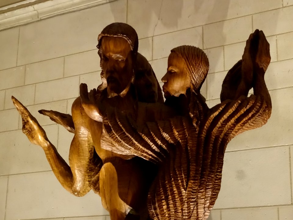 Sculpture, ancienne église Saint François de Sales, 15 rue… 