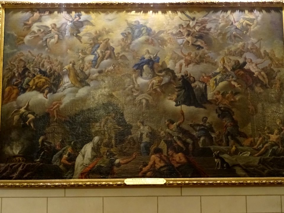 Tableau, ancienne église Saint François de Sales, 15 rue A… 