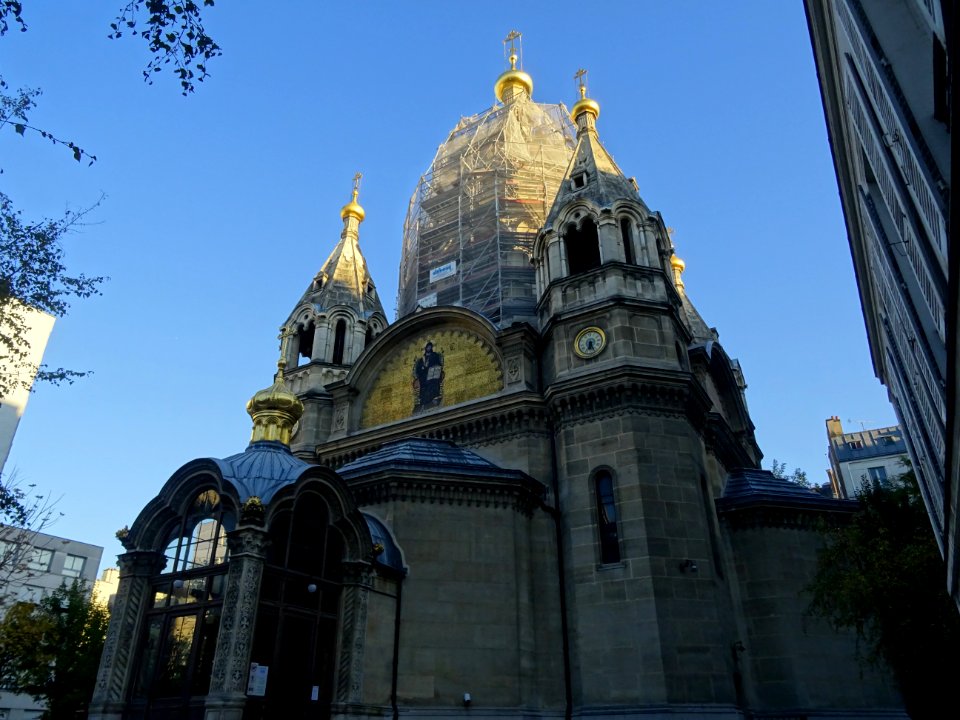 Cathédrale Saint-Alexandre-Nevsky, rue Daru, 8e arr., Pari… 