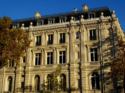 Immeuble à l'angle de l'Avenue de Wagram, 17e arr., Paris 