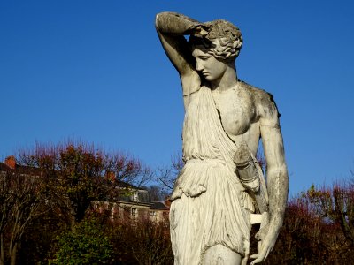 Statue, près de la Grande Cascade, Parc de Saint-Cloud 