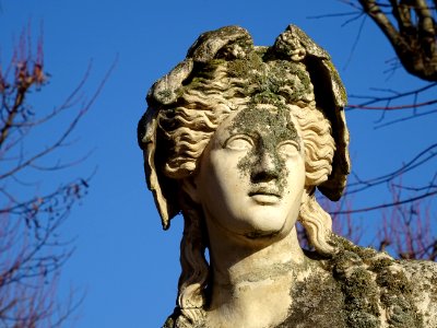 Statue, près de la Grande Cascade, Parc de Saint-Cloud 