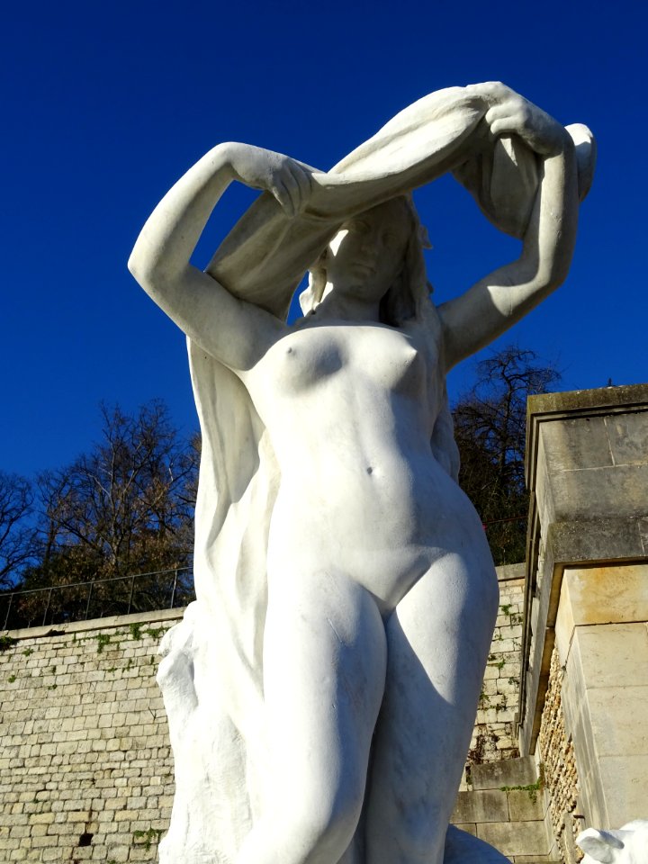 Sculpture Le Soir par Hector Lemaire, (1846 – 1933), Nym… 