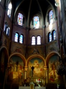Le choeur, église Saint-Clodoald, Saint-Cloud, Hauts-de-Se… 
