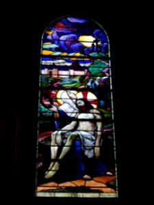 Vitrail, église Saint-Clodoald, Saint-Cloud, Hauts-de-Sein… 