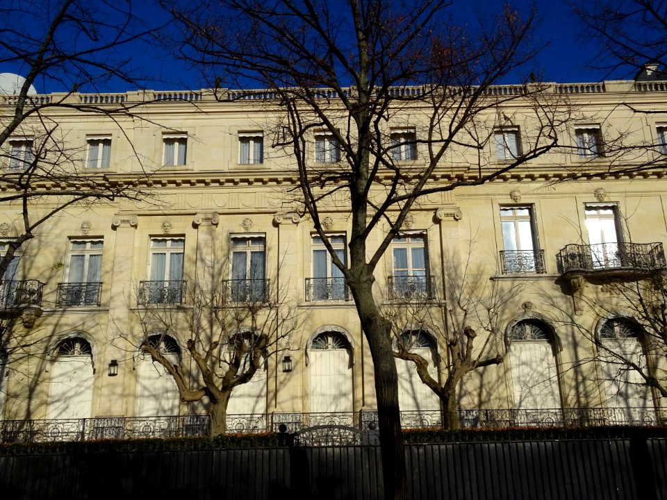 Immeuble, allée Adrienne Lecouvreur, 7e arr., Paris 