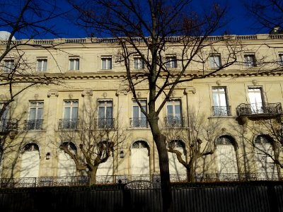 Immeuble, allée Adrienne Lecouvreur, 7e arr., Paris 