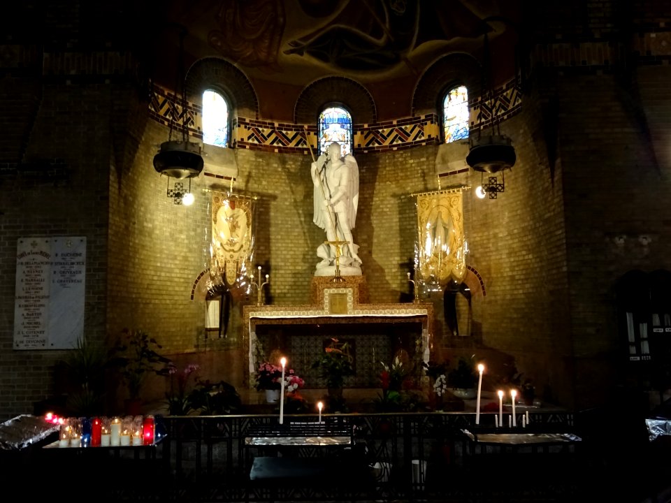 Choeur et autel, église Saint-Michel des Batignolles, plac… 