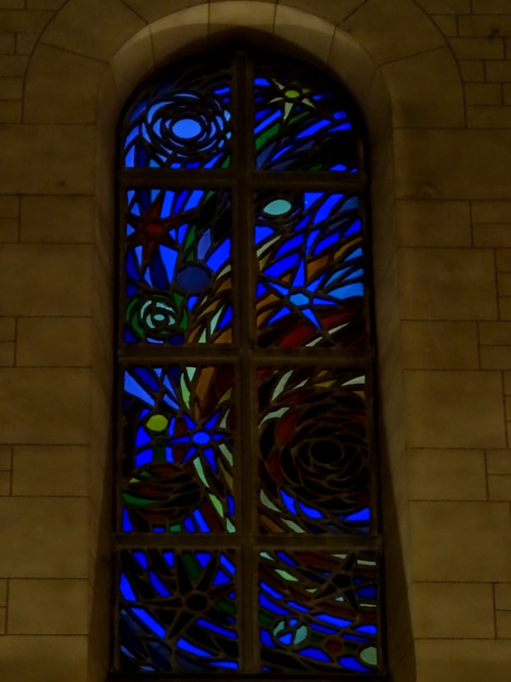 Vitrail, ancienne église Saint François de Sales, 15 rue A… 