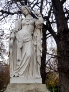 Statue Clemence Isaure, dans le jardin du Luxembourg, 6e… 