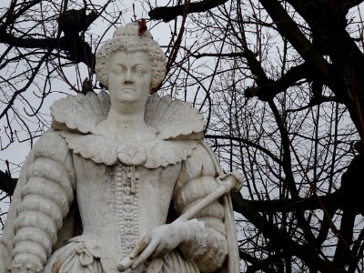 Statue Marie de Médicis, Reine de France, 1573-1642, dan… photo