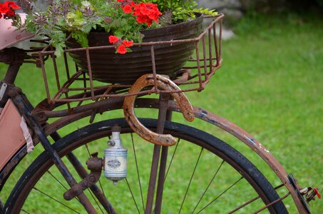 Old rusty wheel