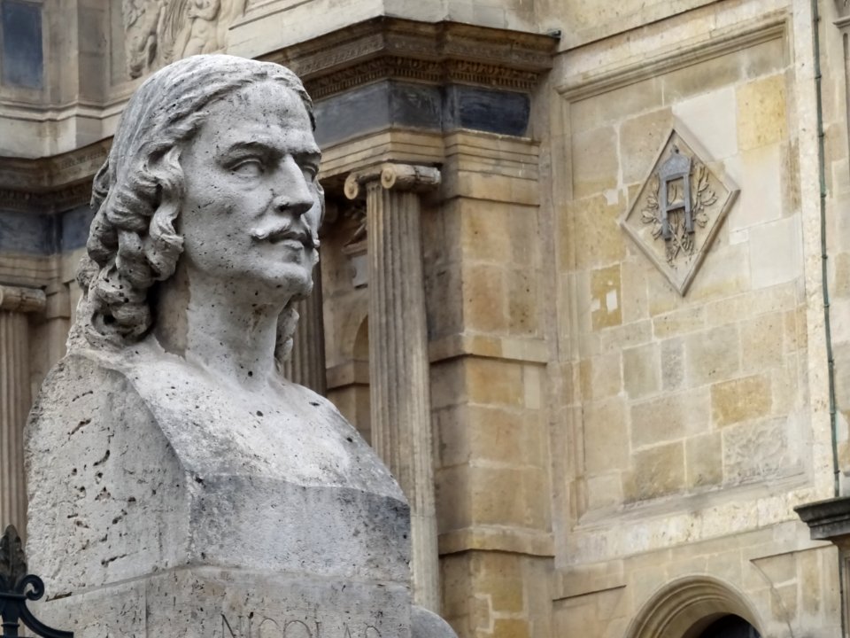 Buste de Nicolas Poussin, Ecole Nationale Supérieure des B… 