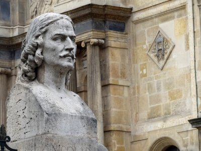 Buste de Nicolas Poussin, Ecole Nationale Supérieure des B… 