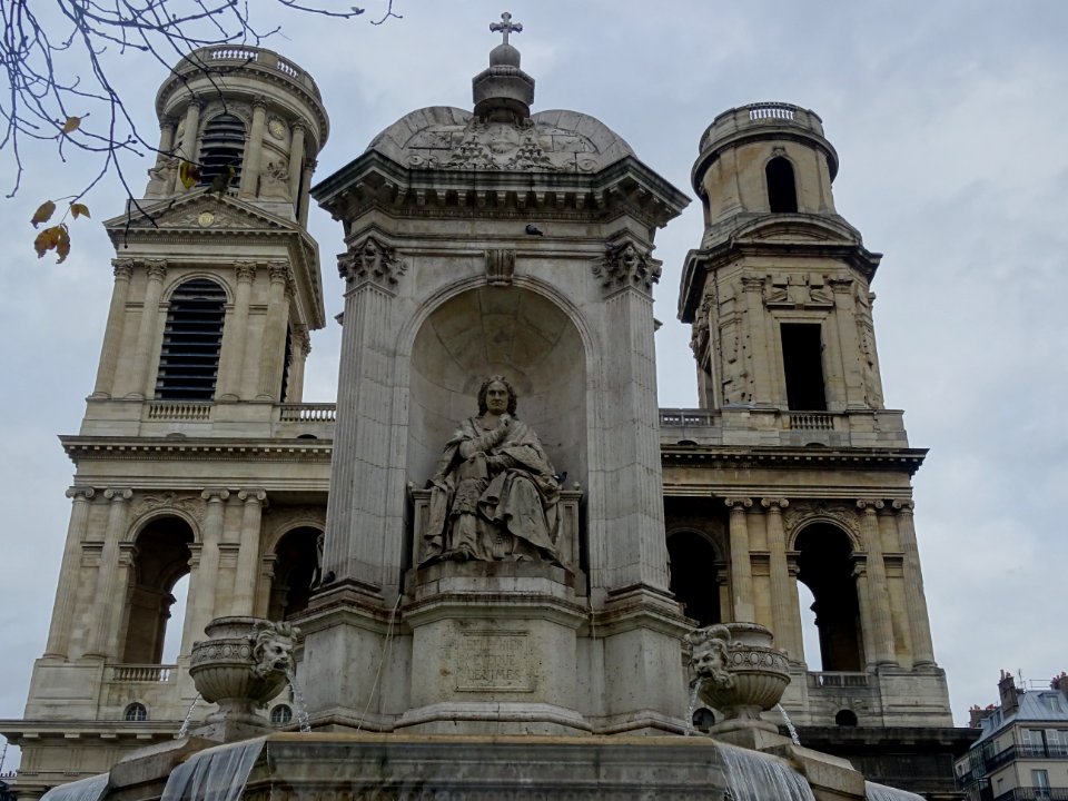 Fontaine et église Saint-Sulpice, place Saint-Sulpice, 2 r… 