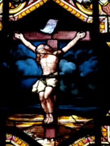 Vitrail, église Saint-Sulpice, 2 rue Palatine, 6e arr., Pa… 