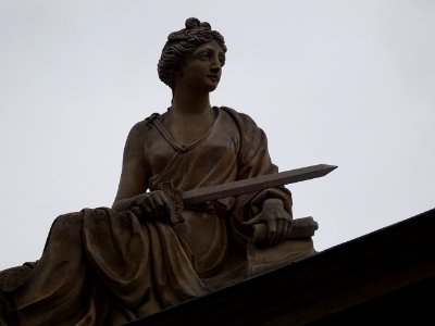 Statue, Hôtel de Montpensier, 6 rue de Tournon, 6e arr., P… 