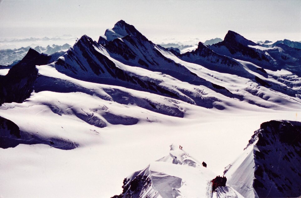 Alpine snow switzerland