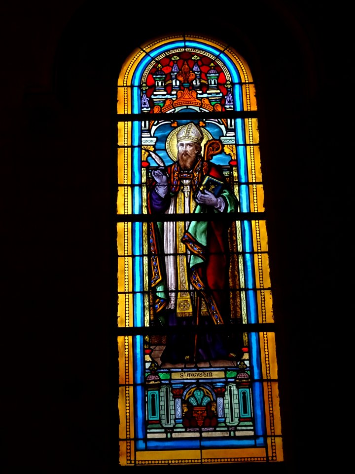 Vitrail, église Saint-Joseph-des-Épinettes, 40 rue Pouchet… 
