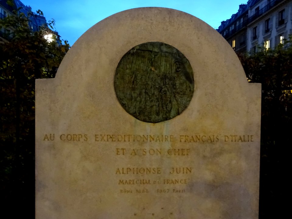 Stèle au corps expéditionnaire français d'Italie et à son … 