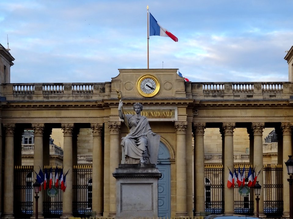 Assemblée Nationale, Place du Palais Bourbon, 7e arr., Par… 
