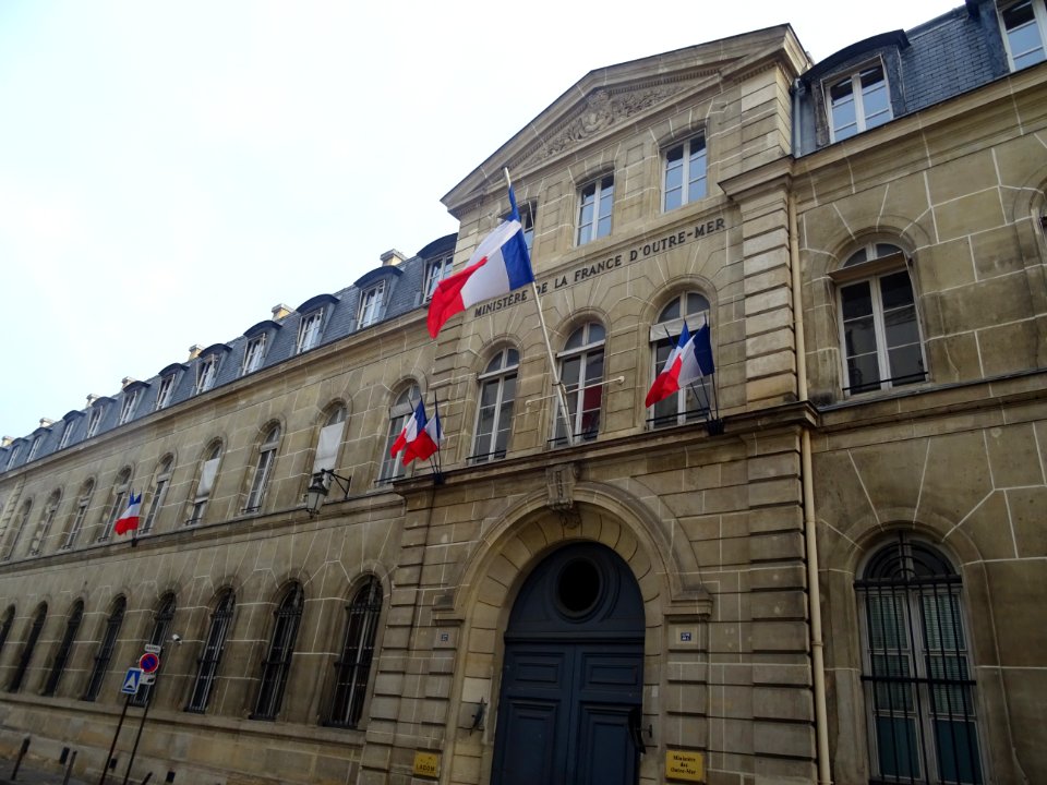 Ministère des Outre-mer, 27 rue Oudinot, 7e arr., Paris 