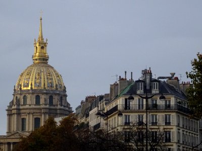 Le dôme de l'Hôtel des Invalides, 7ème arr., Paris 