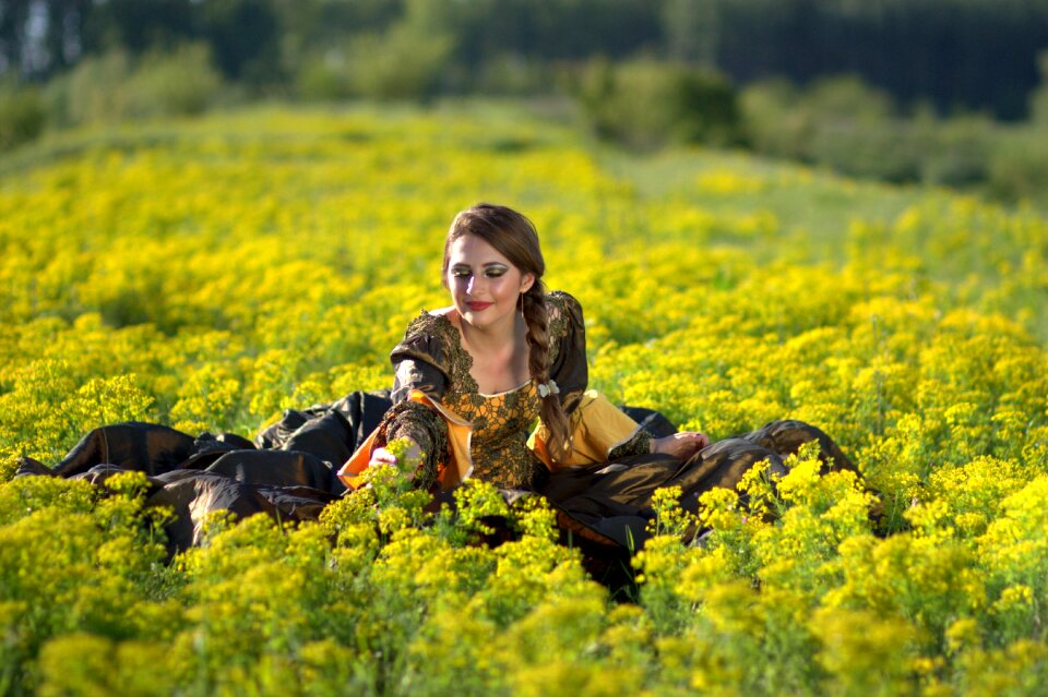 Yellow beauty spring