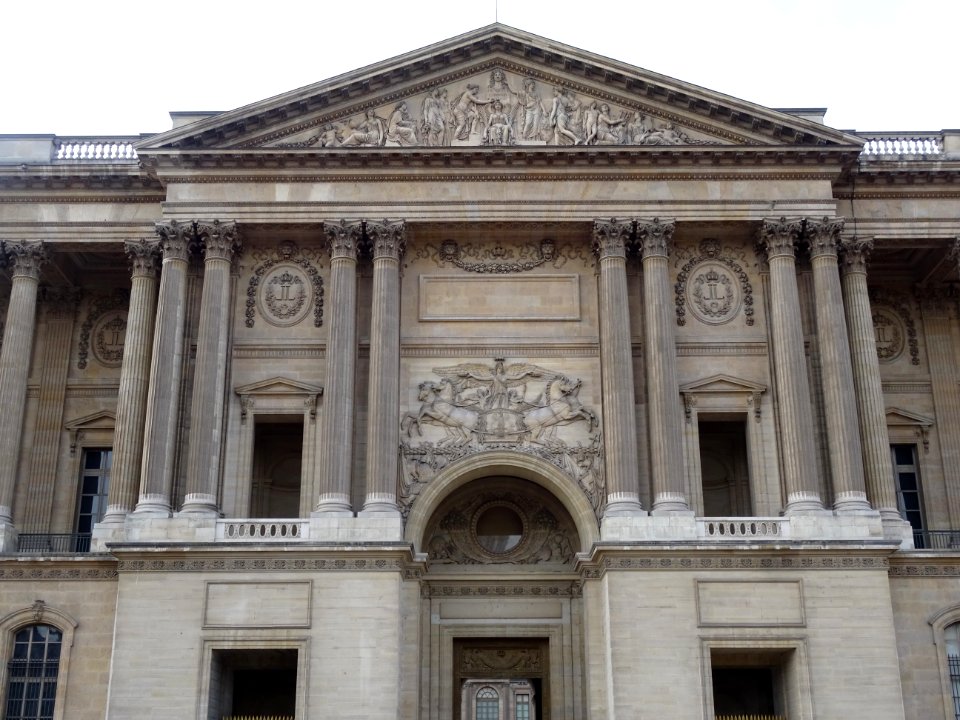Colonnade du Louvre, rue de l'Amiral de Coligny, 1er arr.,… 