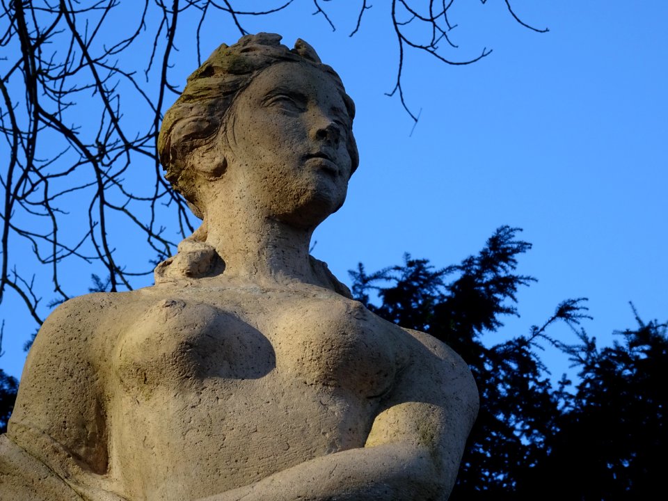 Statue La Dryade par Georges Muguet (1903-1988), Fontain… 