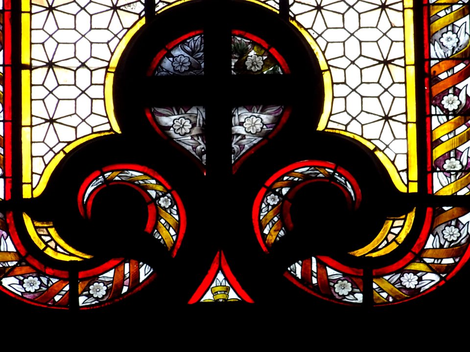Vitrail, église Notre-Dame-des-Champs, 91 boulevard du Mon… 