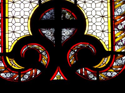 Vitrail, église Notre-Dame-des-Champs, 91 boulevard du Mon… 