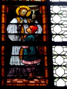 Vitrail, église Saint-Sulpice, 2 rue Palatine, 6e arr., Pa… 
