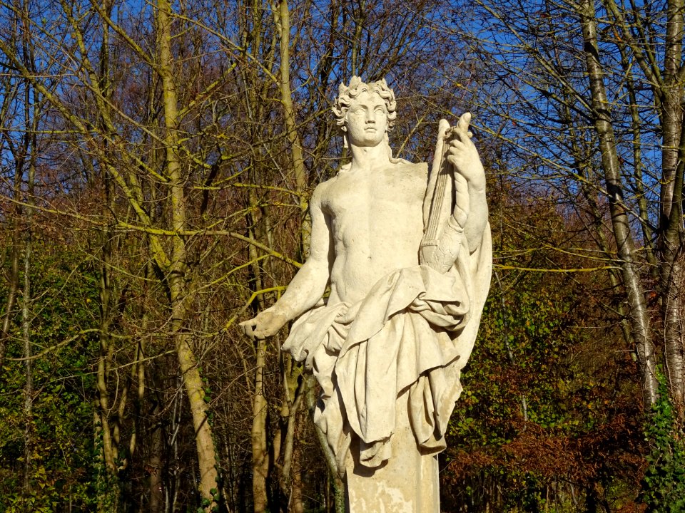 Sculpture Apollon par Louis-Léon Cugnot, 1865, Bassin de… 