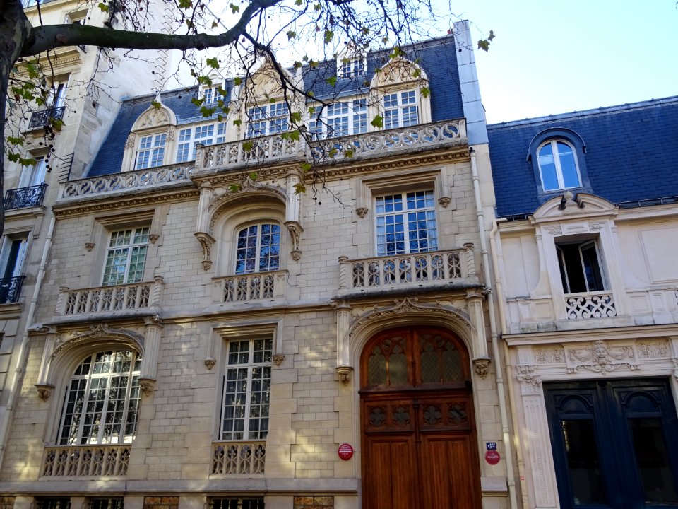 Immeuble, au 6 bis avenue de Villars, 7e arr., Paris 