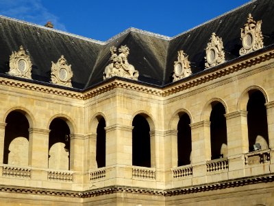 Cour d'honneur, Hôtel-des-Invalides, avenue de Tourville, … 