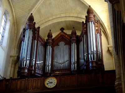 Orgue, église Saint-Clodoald, Saint-Cloud, Hauts-de-Seine 