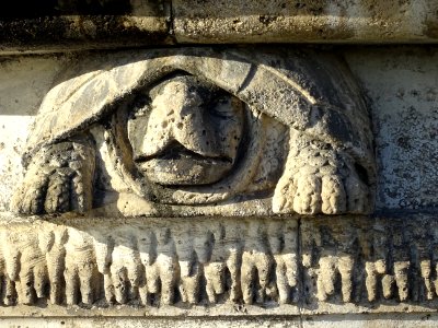 Tortue, La Grande Cascade, Parc de Saint-Cloud 
