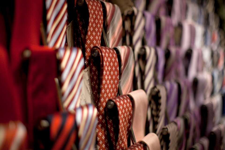 Ties fashion clothing