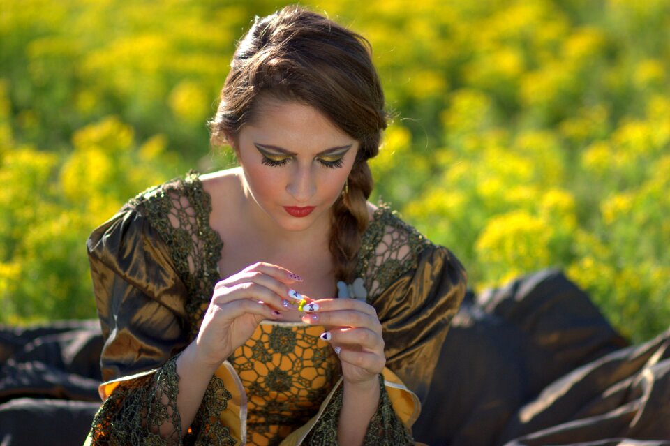 Yellow beauty spring